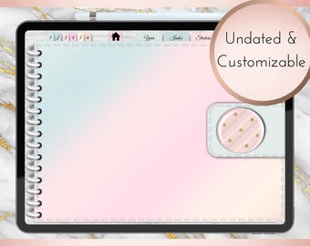 Macaron DIY Digital Landscape Planner | PDF | Hyperlinked | DIY | Undated | Instant Download