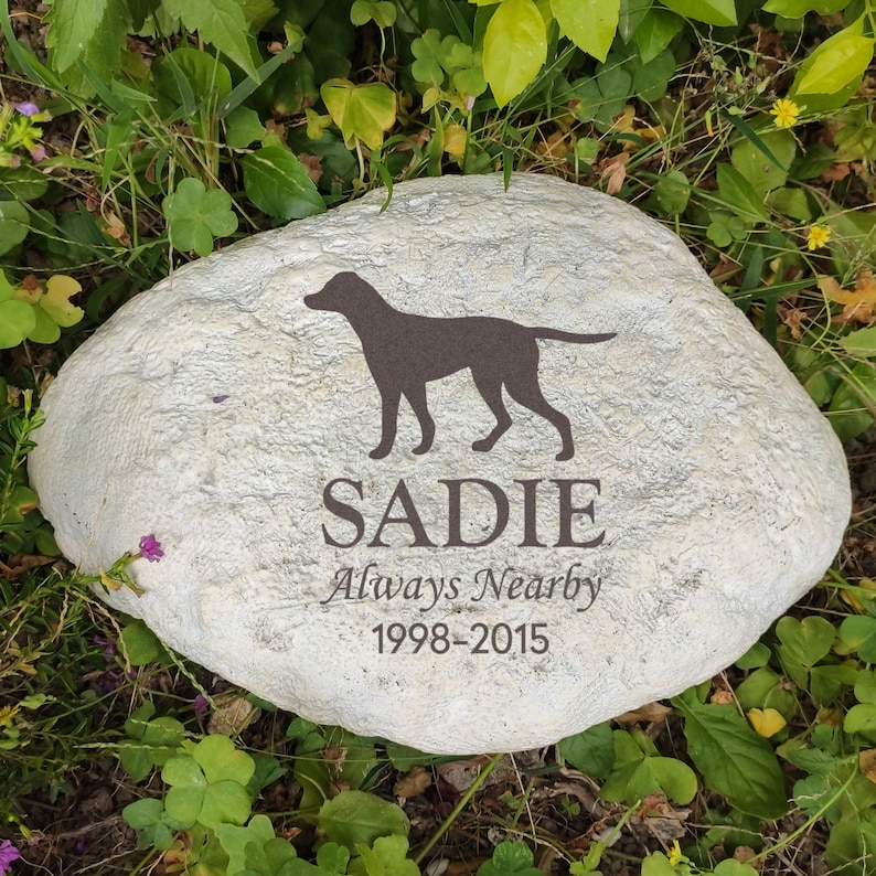 Peter Rabbit Headstone Pet Memorial Stone for Dog Cat Rabbit Animal, Pet Grave Marker, Pet ...