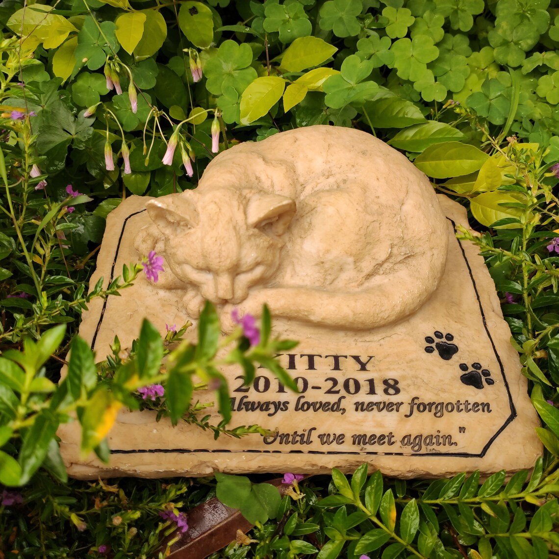 Cat Memorial Plaque at Roy Beard blog