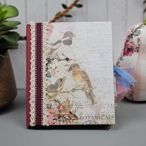Ribbons & Wings - Handmade Journal | Mini Album | Memory Book