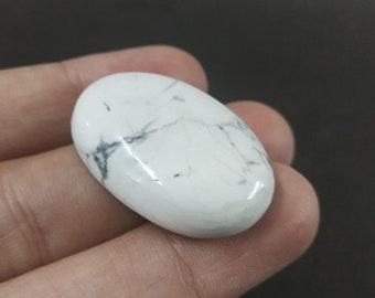 Details about   AAA Quality Natural Loose Gemstones Howlite Oval Cabochon 5x7MM To 10x14MM 