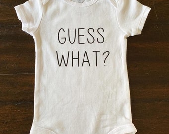 Guess What? Chicken Butt onesie