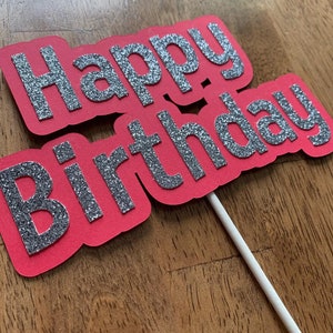 Gâteau d’anniversaire topper