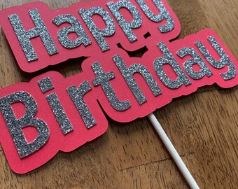 Birthday cake topper