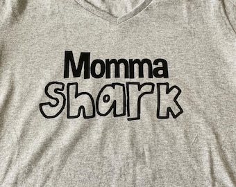 Momma Shark Tshirt
