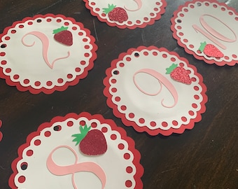 Strawberry Monthly Photo Banner
