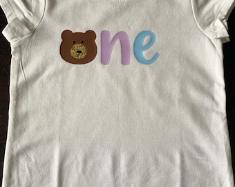 ONE bear t-shirt
