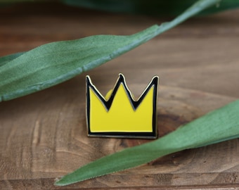 Basquiat Pin | Crown Pin