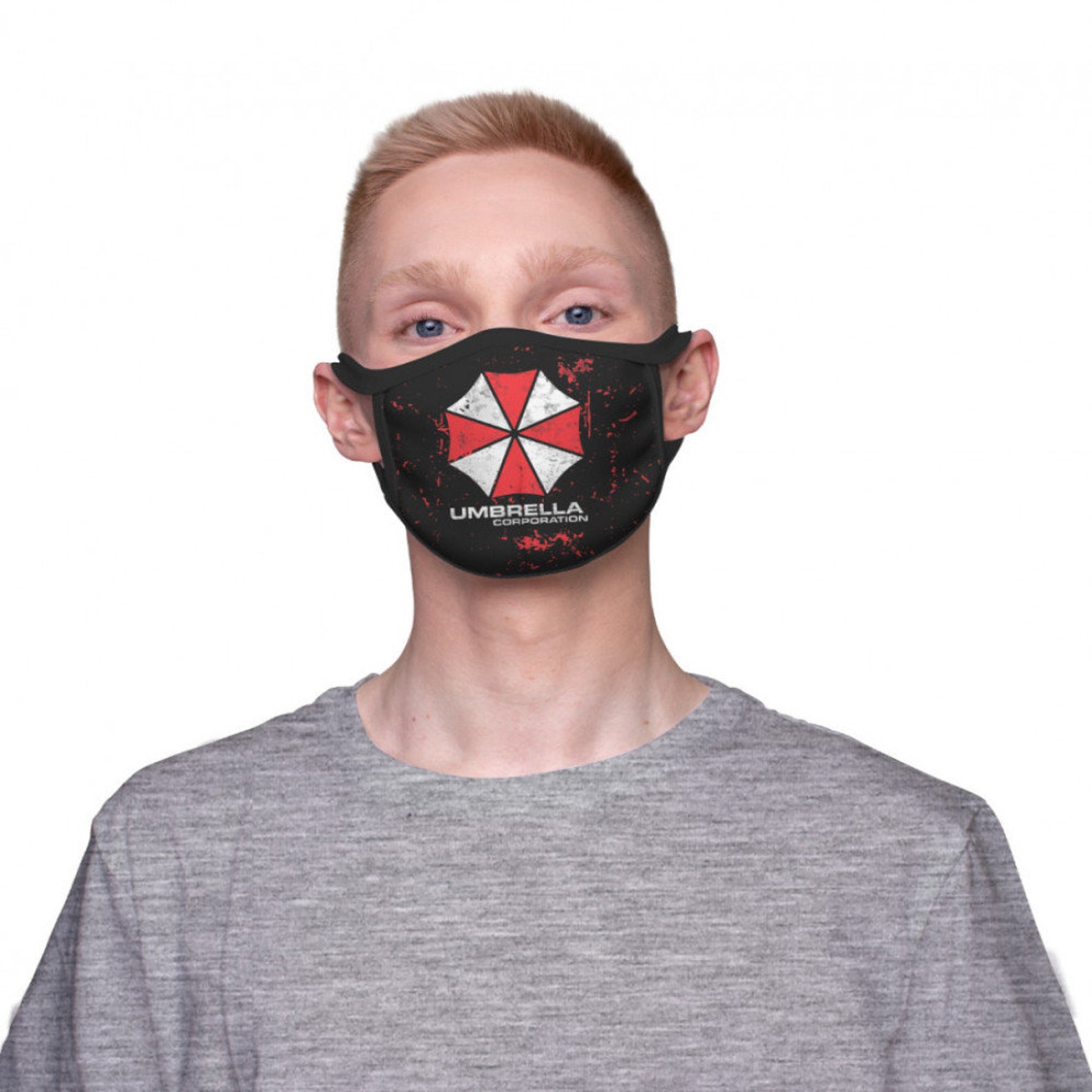 Umbrella Corporation Face Mask Resident Evil Geek Mask Etsy