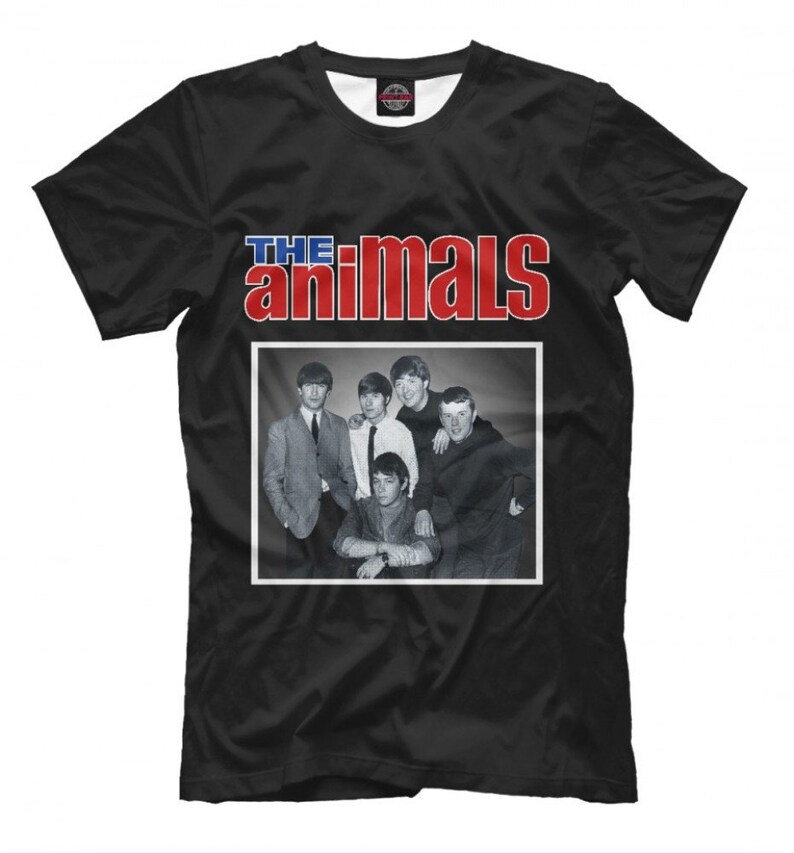 The Animals Band TShirt High Quality TShirt Men's and Etsy