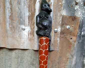 Monkey Unique Wooden Stick Monkey Walking Stick Stylish Ladies