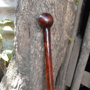 Bastone da passeggio in palissandro, originale, stile anni '20, in legno massello, lunghezza 28-78 pollici, unisex, ambidestro, regalo per mamma e papà.