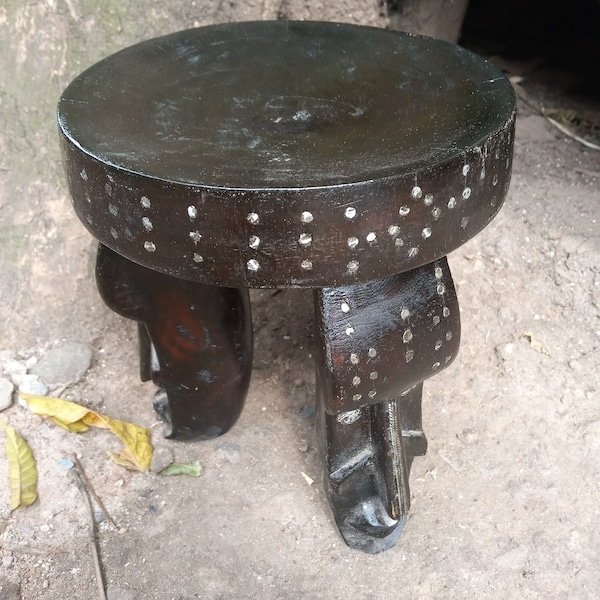 African Stool Etsy