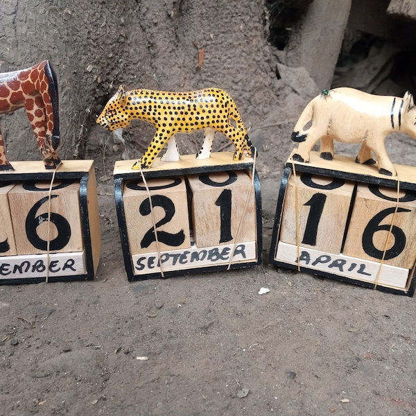 African Desk Calendars Etsy