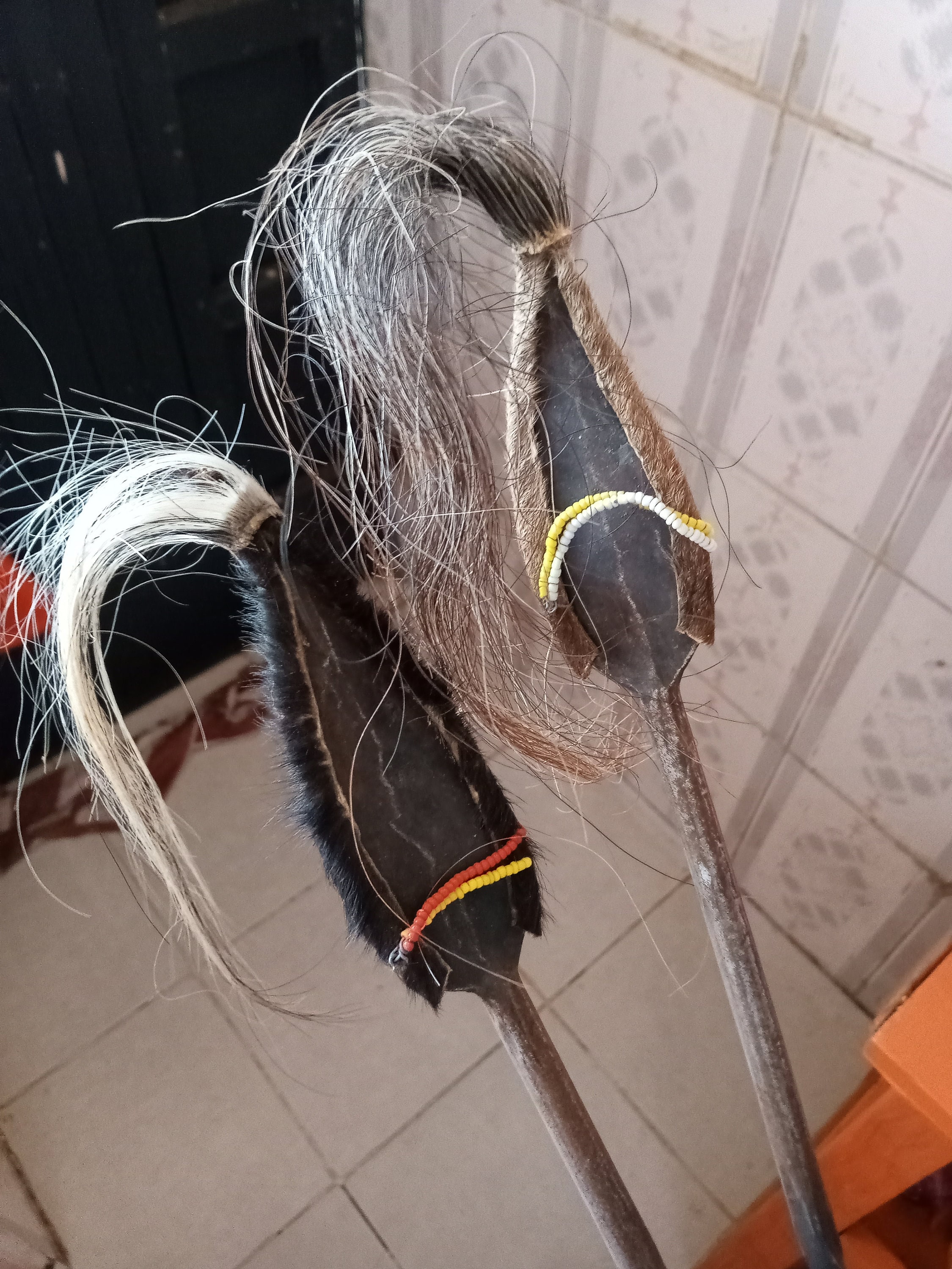 マサイ族の槍 オリジナル フル機能 60インチ ハンドメイド ケニア