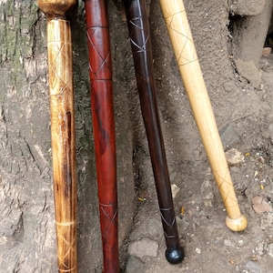 Original Carved Wood African Unisex Cane Walking Hiking Stick Mobility Handmade Kenya U PIK Wood Length Carved Hardwood Rosewood Mahogany