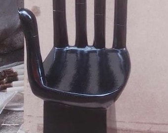 Hand Stuhl Hocker Olivenholz Afrikanische Original Wohnmöbel 1-Stück Handgemacht Art Deco U WÄHLEN FINISH Kamba Kenia Bar Club Home Studio Kid