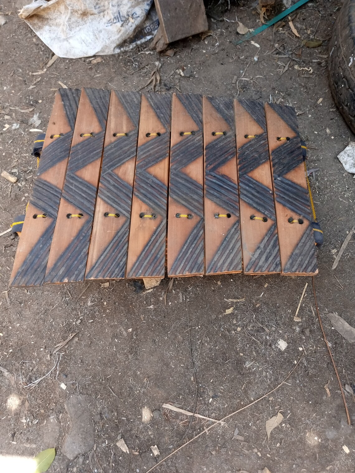 Original African marimba Kamba Tribe Kenya Art Etsy