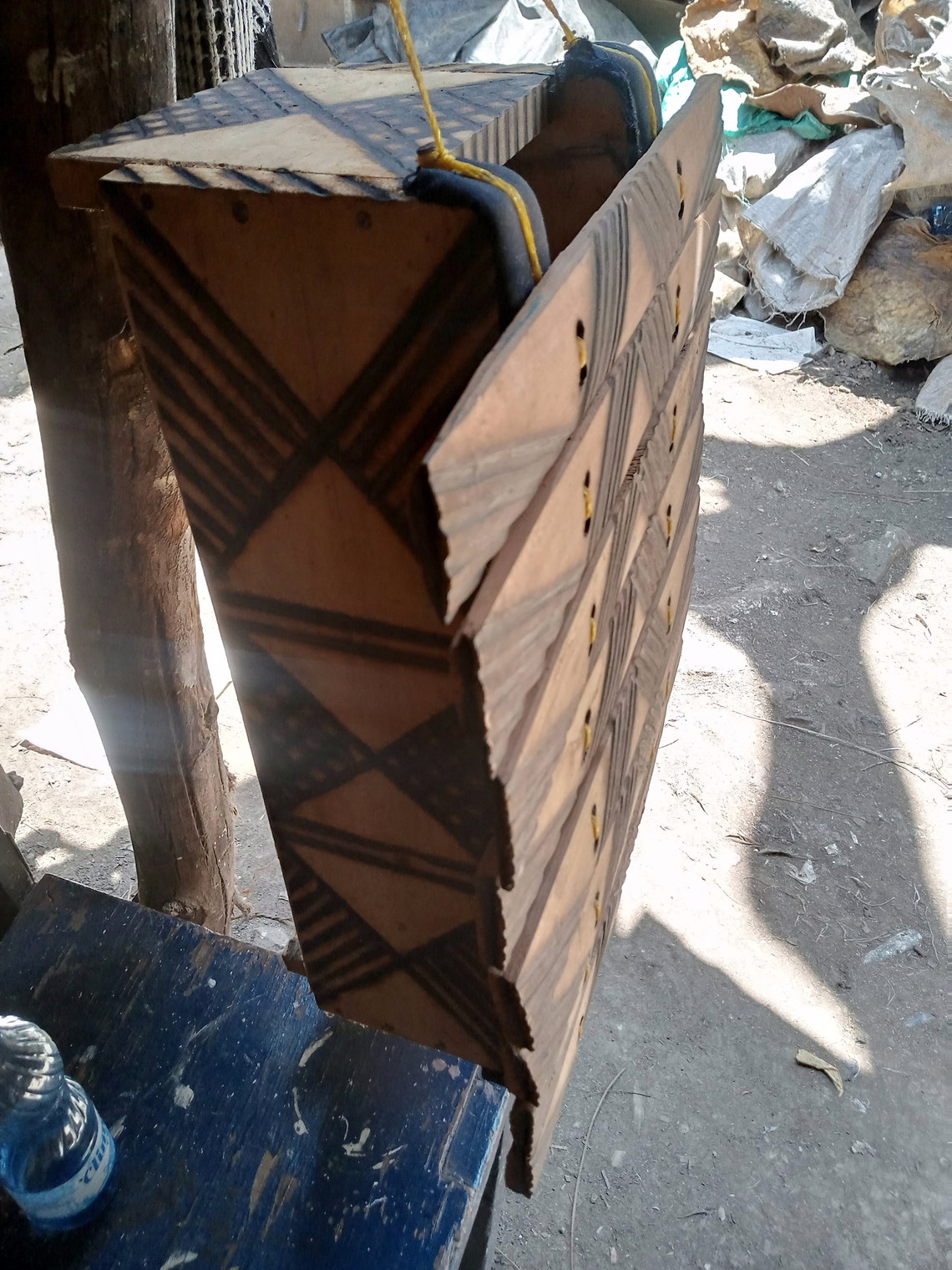 Original African marimba Kamba Tribe Kenya Art Etsy