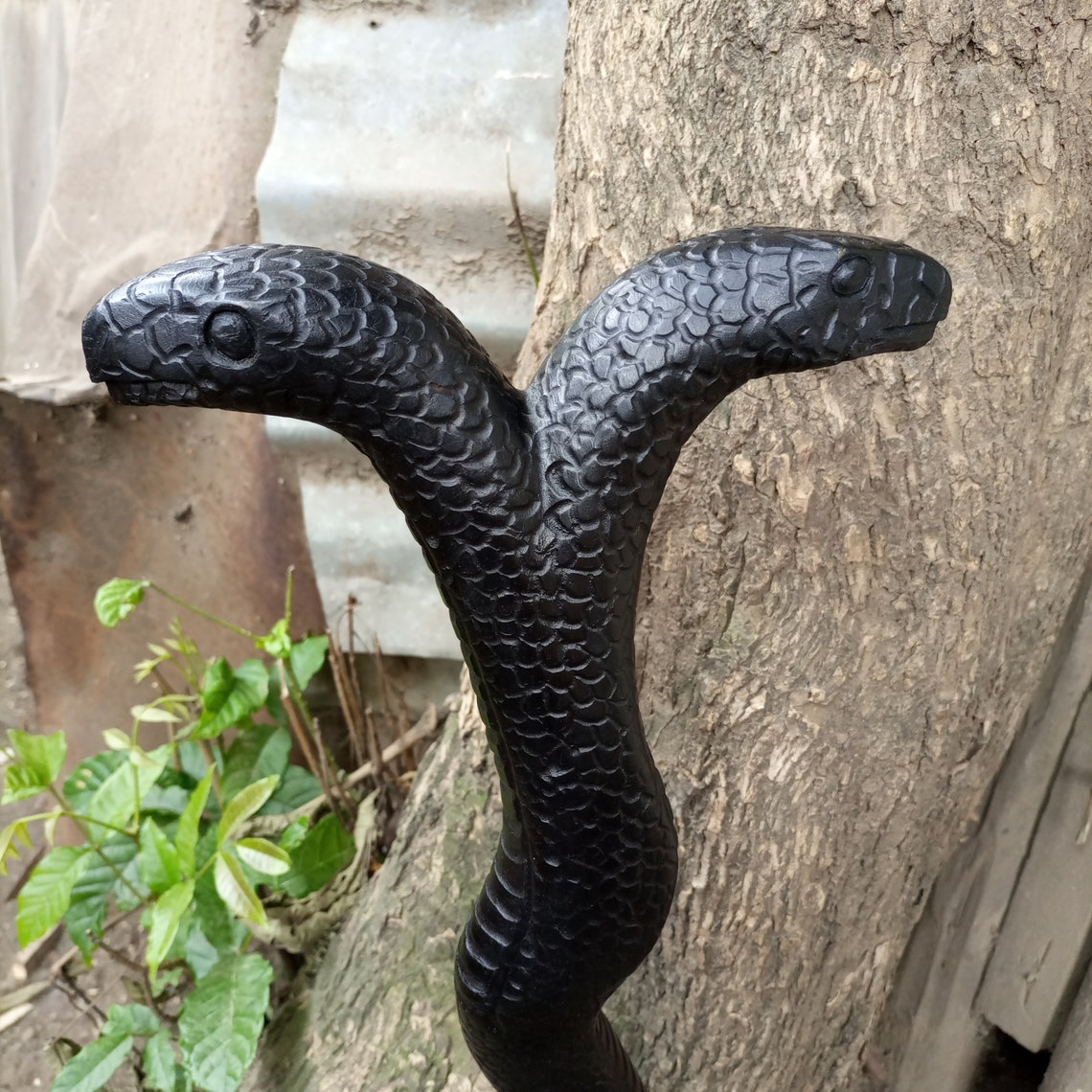 Ironwood African 2headed Python Original Hiking Walking Stick Cane ...