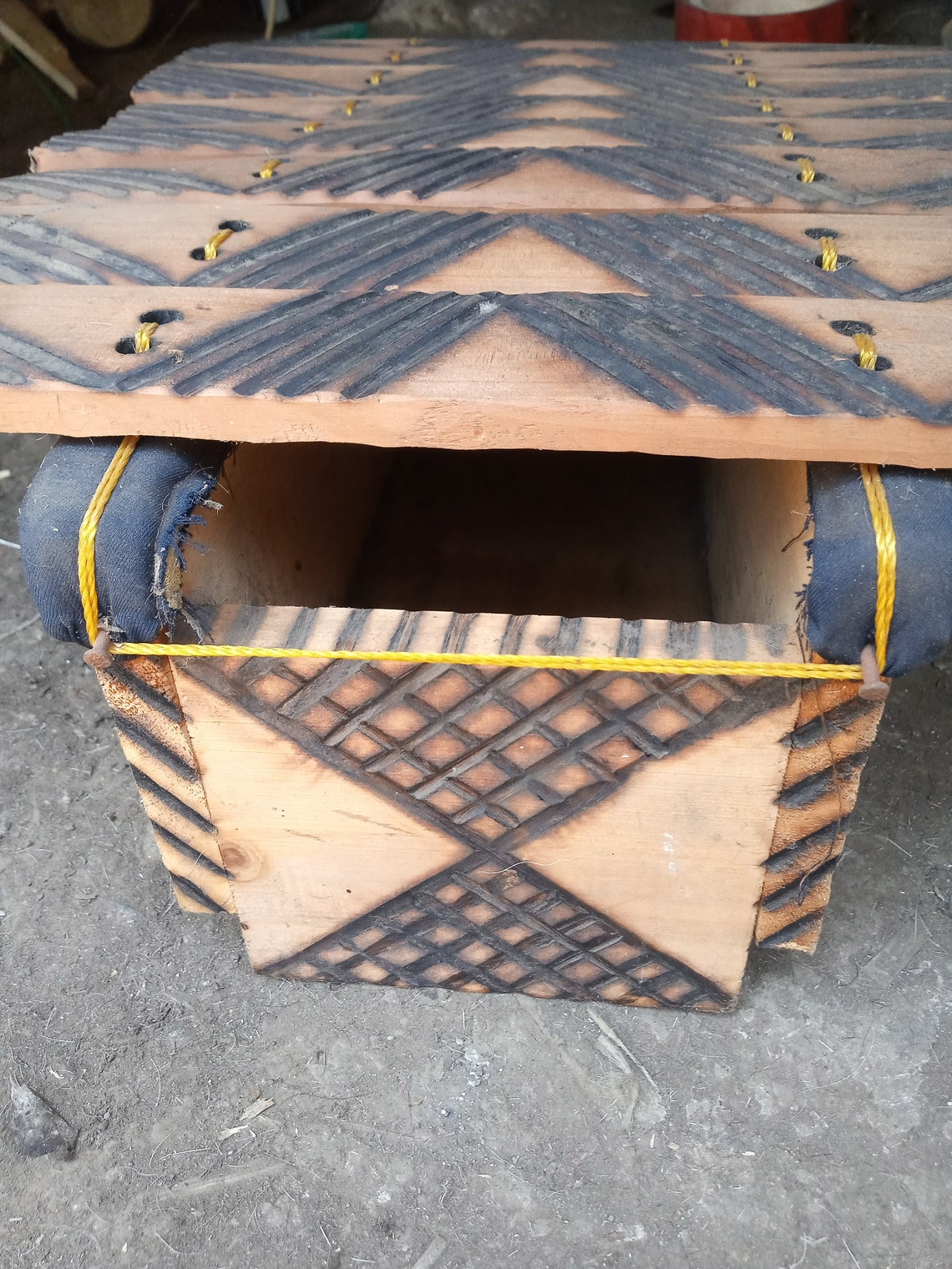 Original African marimba Kamba Tribe Kenya Art Etsy