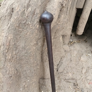 Original 1935 Style African Rosewood Ironwood Mahogany Walking Hiking Stick Unisex Cane Art 1Piece Hardwood 28-78INCH U Pick Wood & Diameter