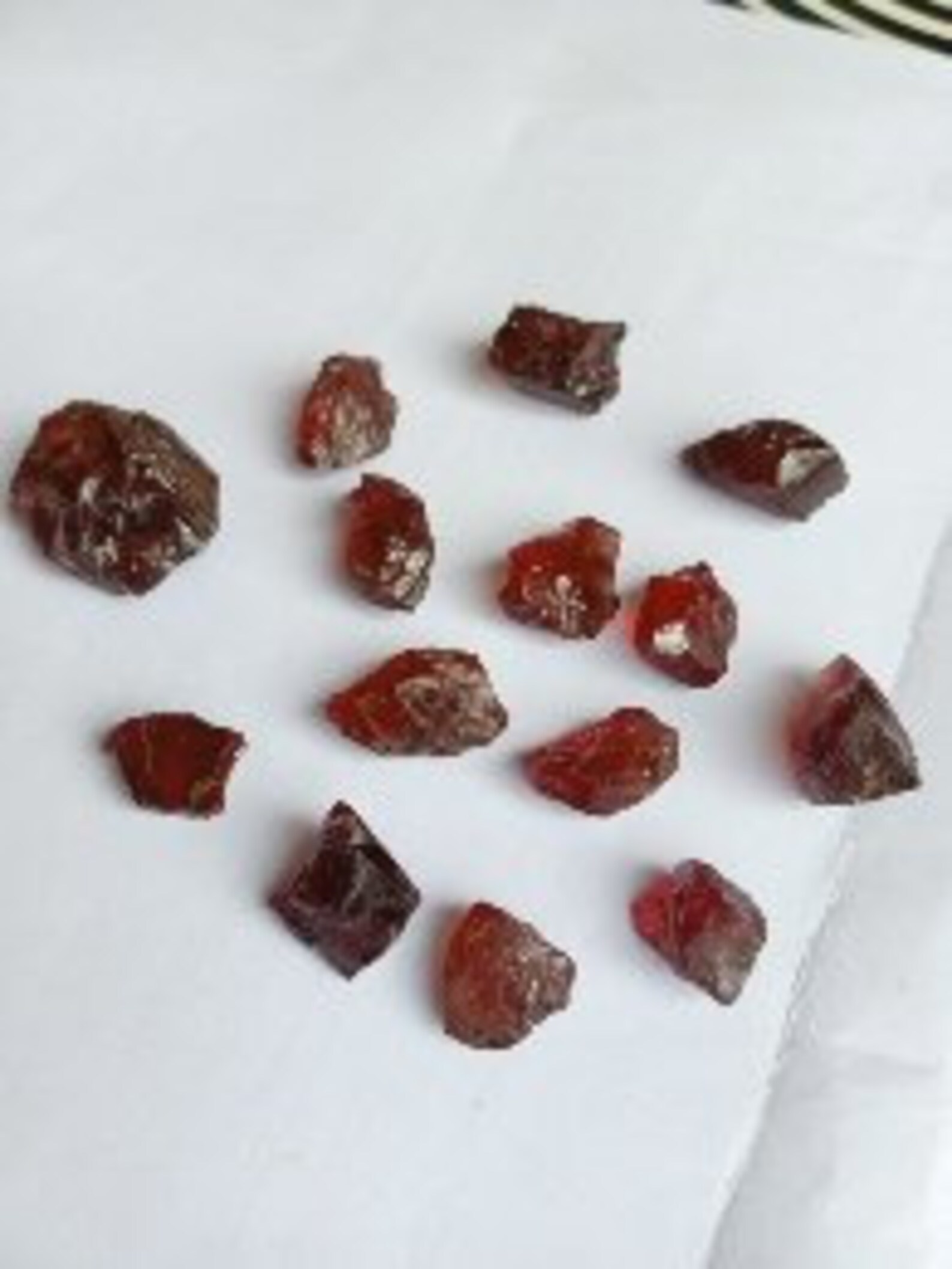 Natural Pure Red Pyrope Garnet Facet Rough Clean Various | Etsy