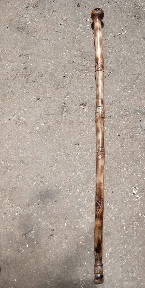 Original Olive Wood Or Mahogany African Ambidextrous Walking Etsy