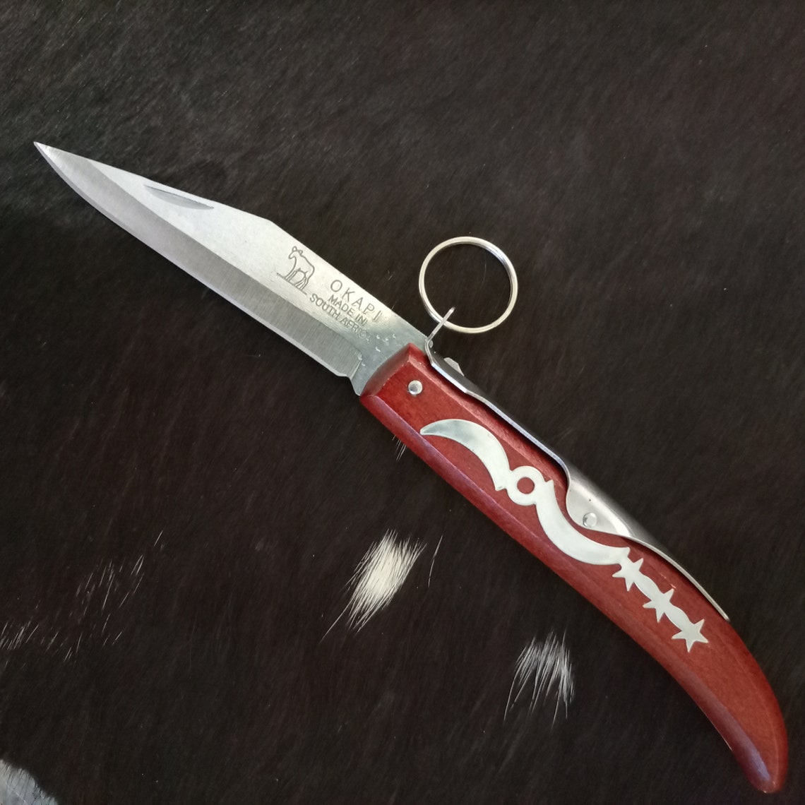 Original Okapi Single Edge Folding Hunting Pocket Knife Etsy