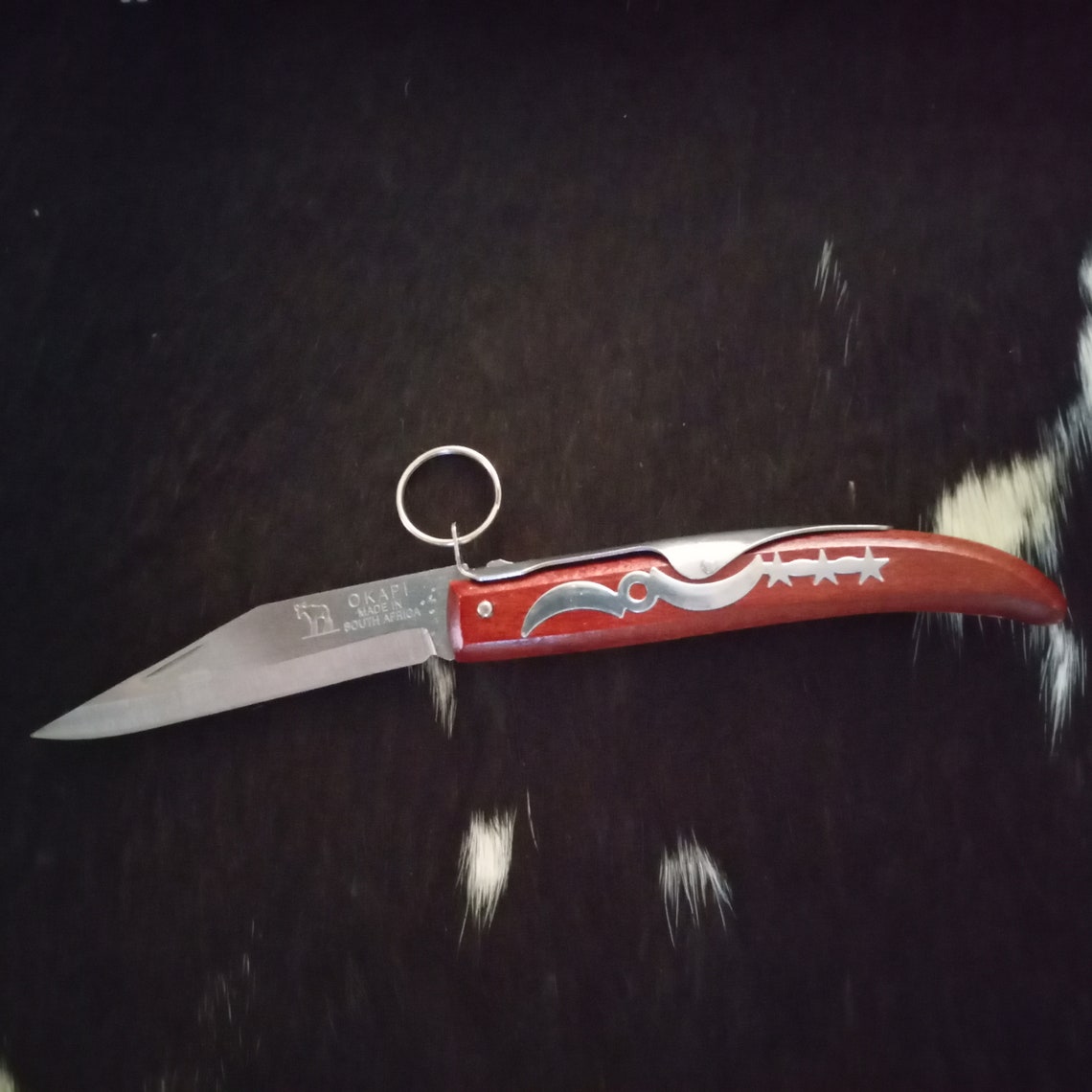 Original Okapi Single Edge Folding Hunting Pocket Knife Etsy