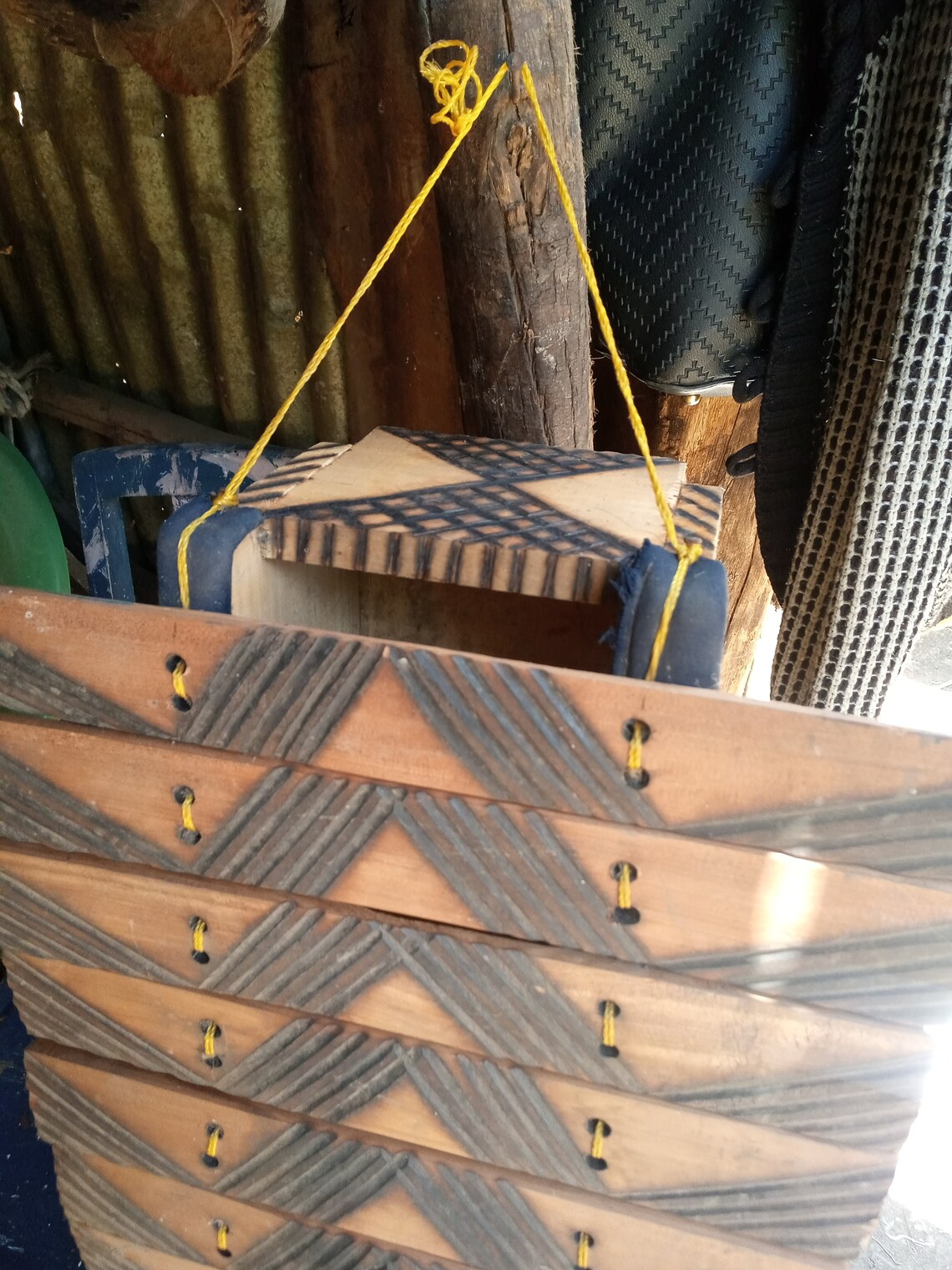 Original African marimba Kamba Tribe Kenya Art Etsy