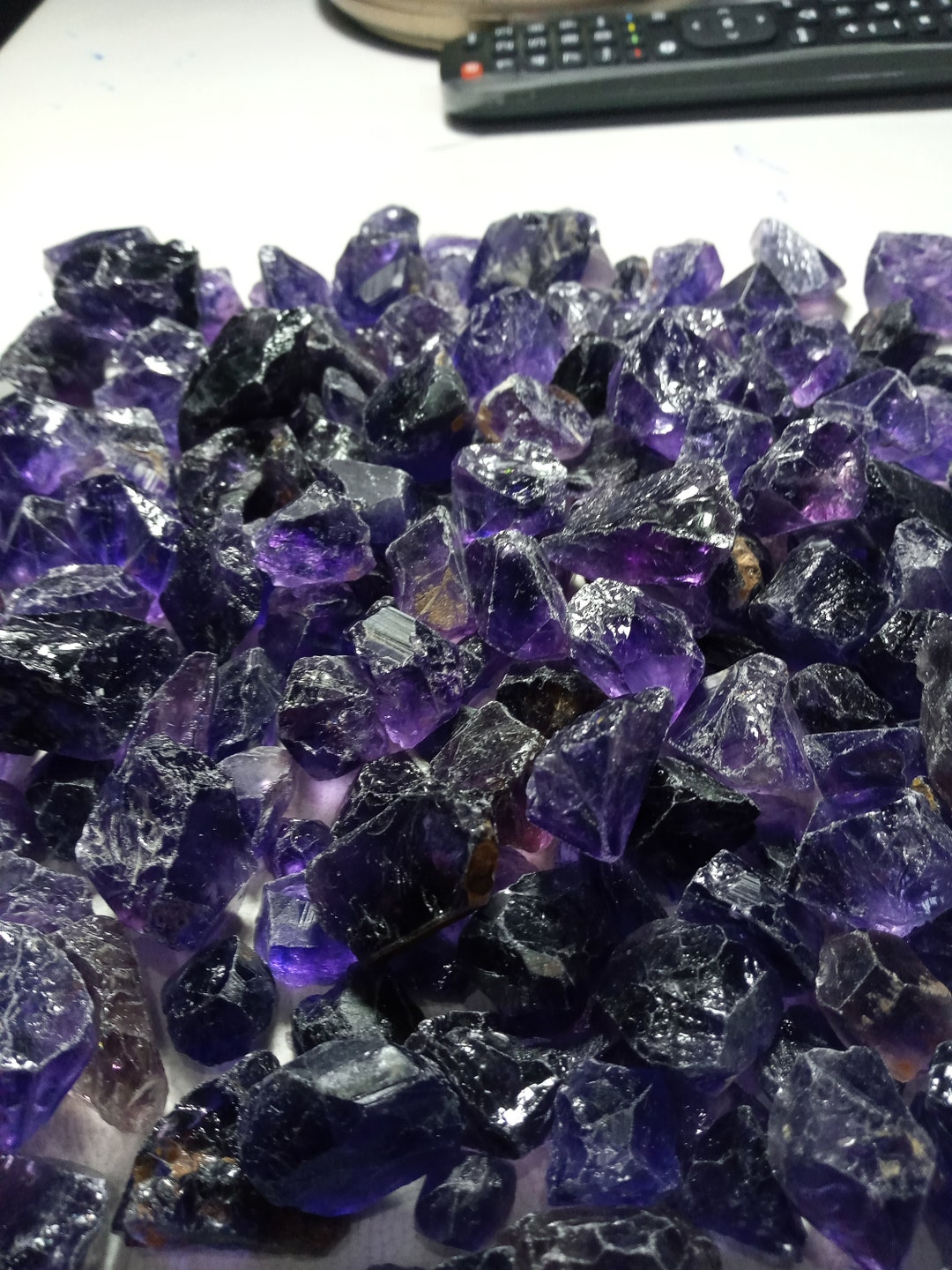 1KG Congo Gem Amethyst Rough Natural Earthmined Facet Grade Siclean