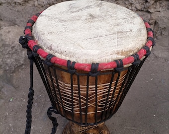 8.75x18.5inch Bongo Drum Original Jacaranda Wood Functional