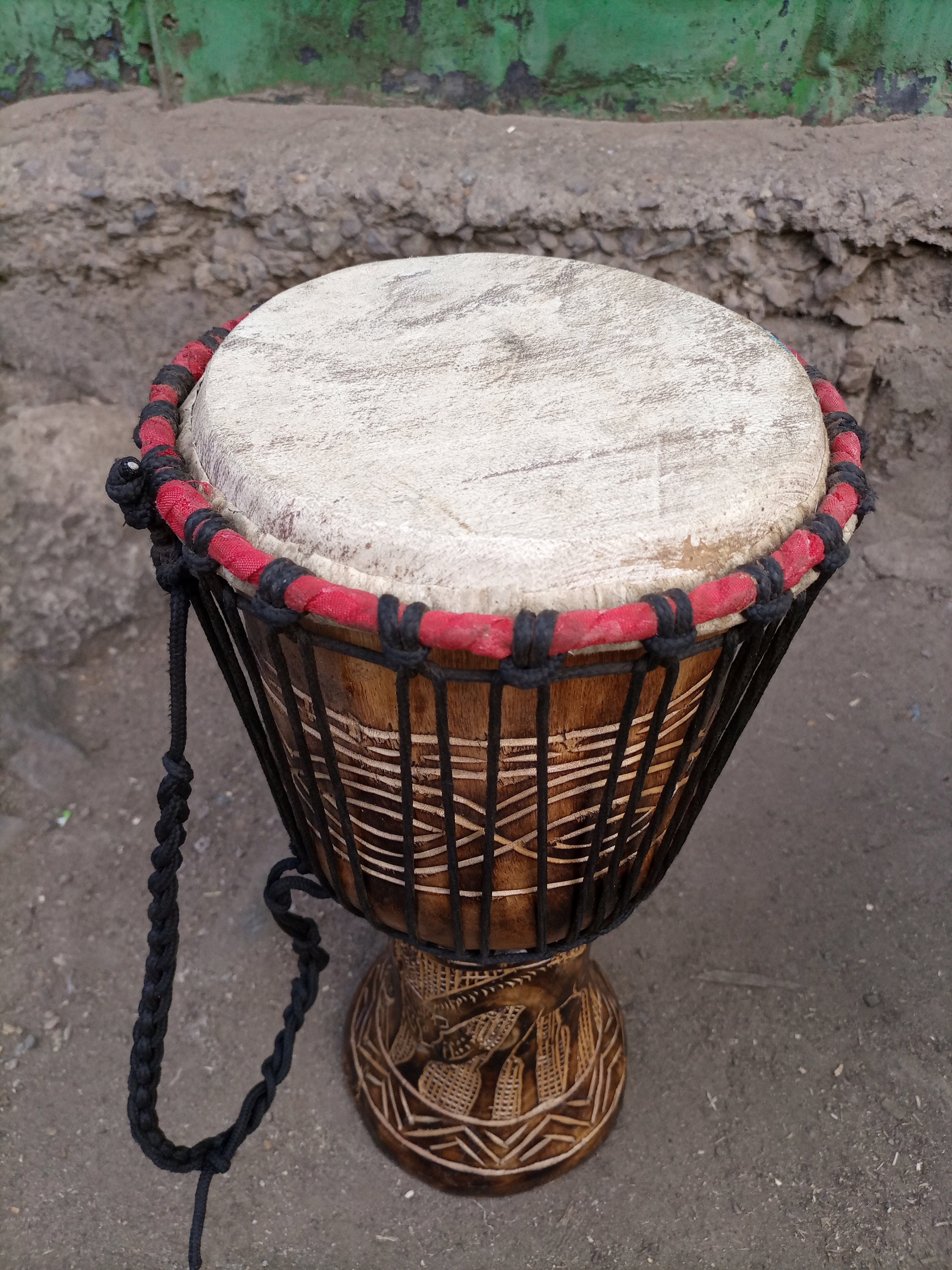 8.75x18.5inch Bongo Drum Original Jacaranda Wood Functional