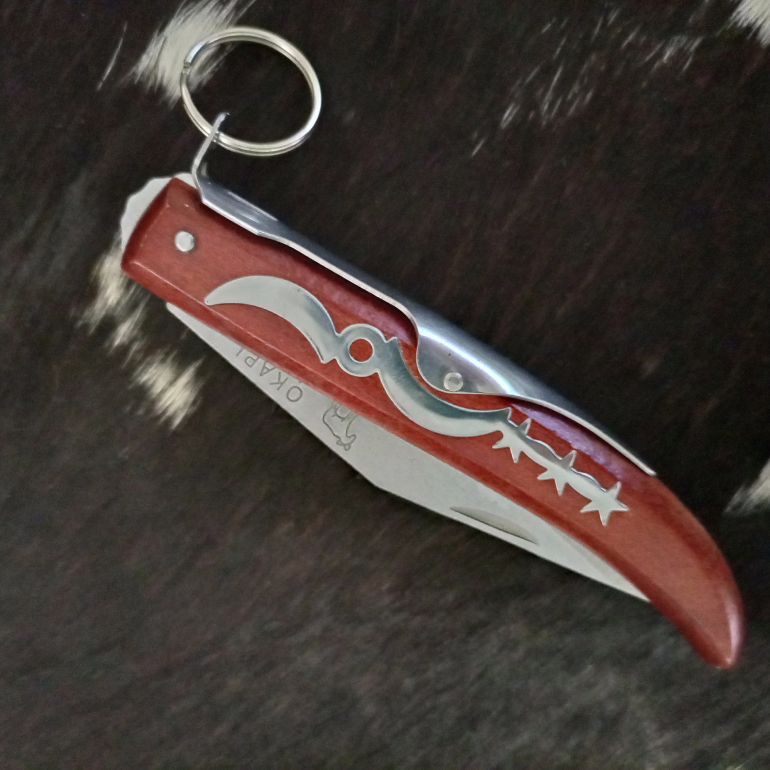 Original Okapi Single Edge Folding Hunting Pocket Knife Etsy