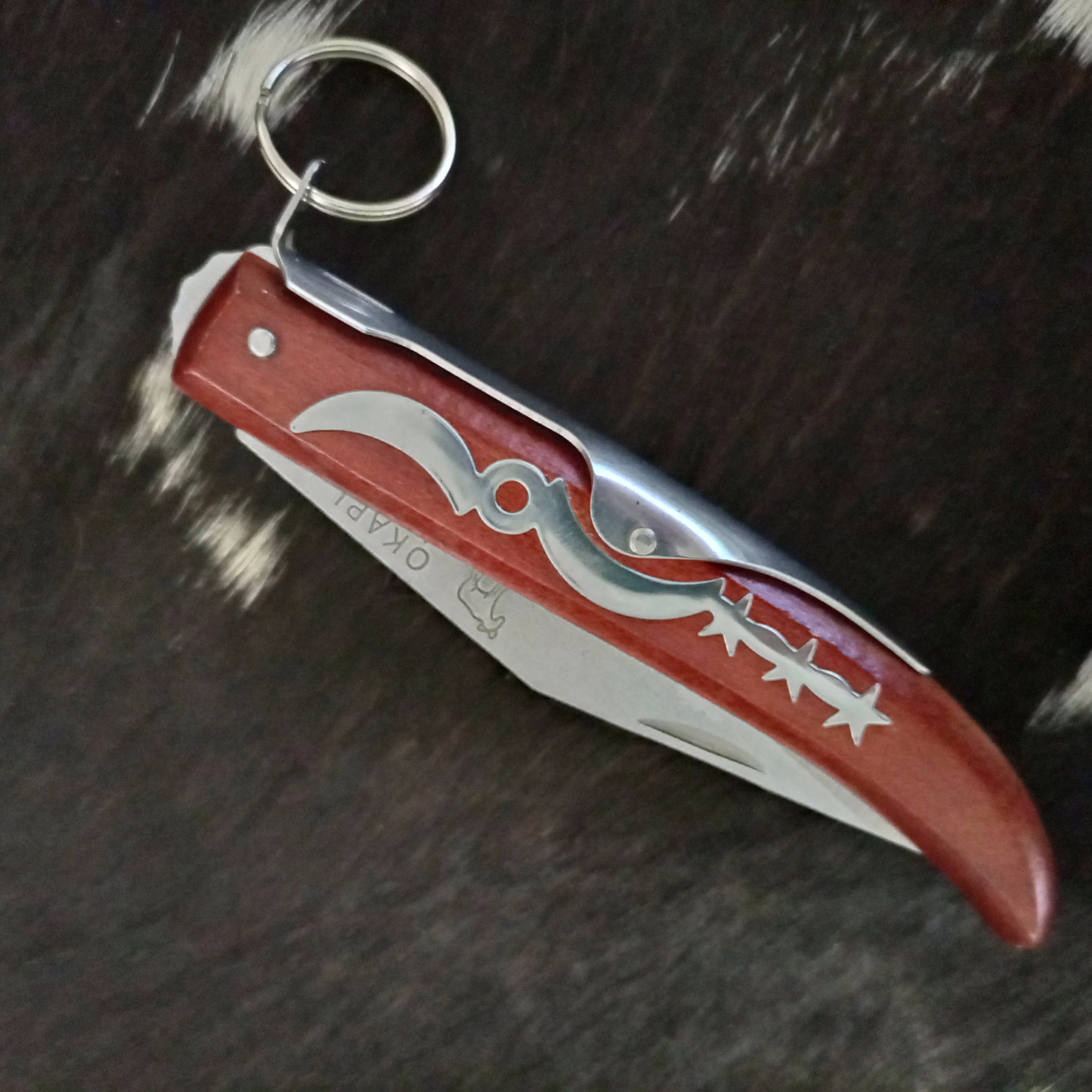 Original Okapi Single Edge Folding Hunting Pocket Knife Etsy