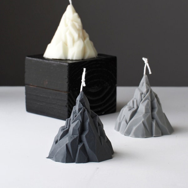 Bougie de montagne, Cire d'abeille de soja, Décoration d'intérieur, Parfum personnalisé