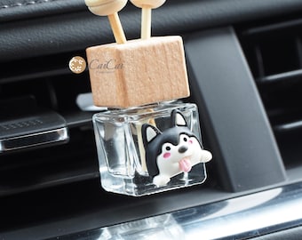 Handmade Puppy Car Vent Air Freshener, Doggy Essential Oil Diffuser