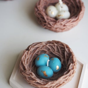 Nest & Tree candle, Customize your gift box, Custom message, Handmade Gift, Mother's Day image 6