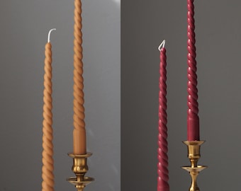 Spiral Taper Candle Set of Two – Dea Dia