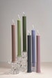 Roman, Soy & Beeswax Candle, Unscented Candles, ribbed candles, Home Decor, Wedding Gift, Table Candle, ( 1 candle ) 