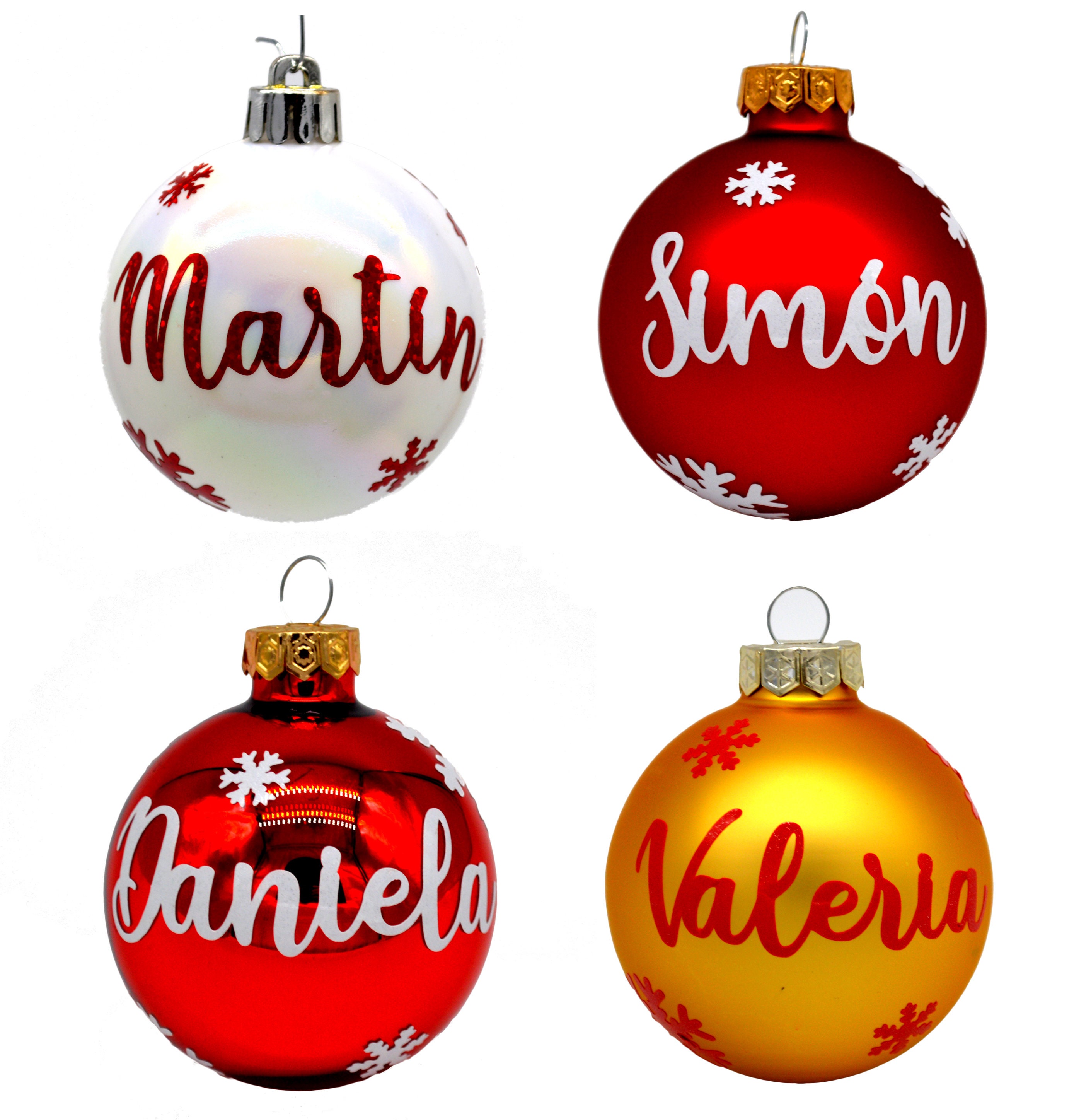 Custom Crystal Christmas Balls for Tree. Original Christmas Etsy UK