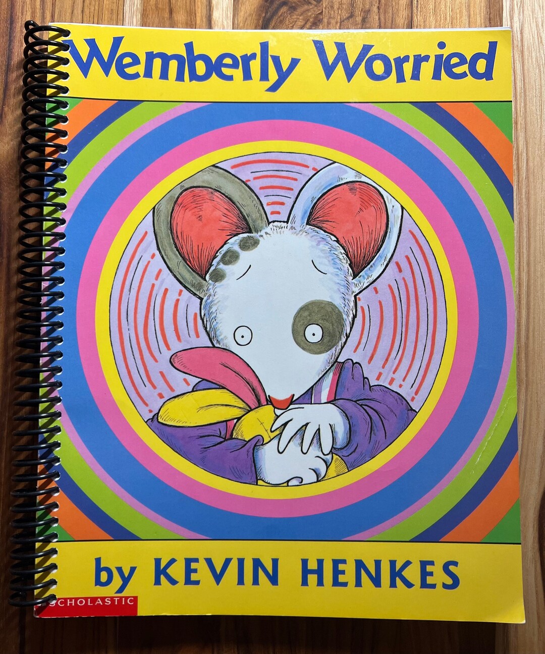 Sketchbook　notebook　Journal　Wemberly　Etsy　Worried　Memory