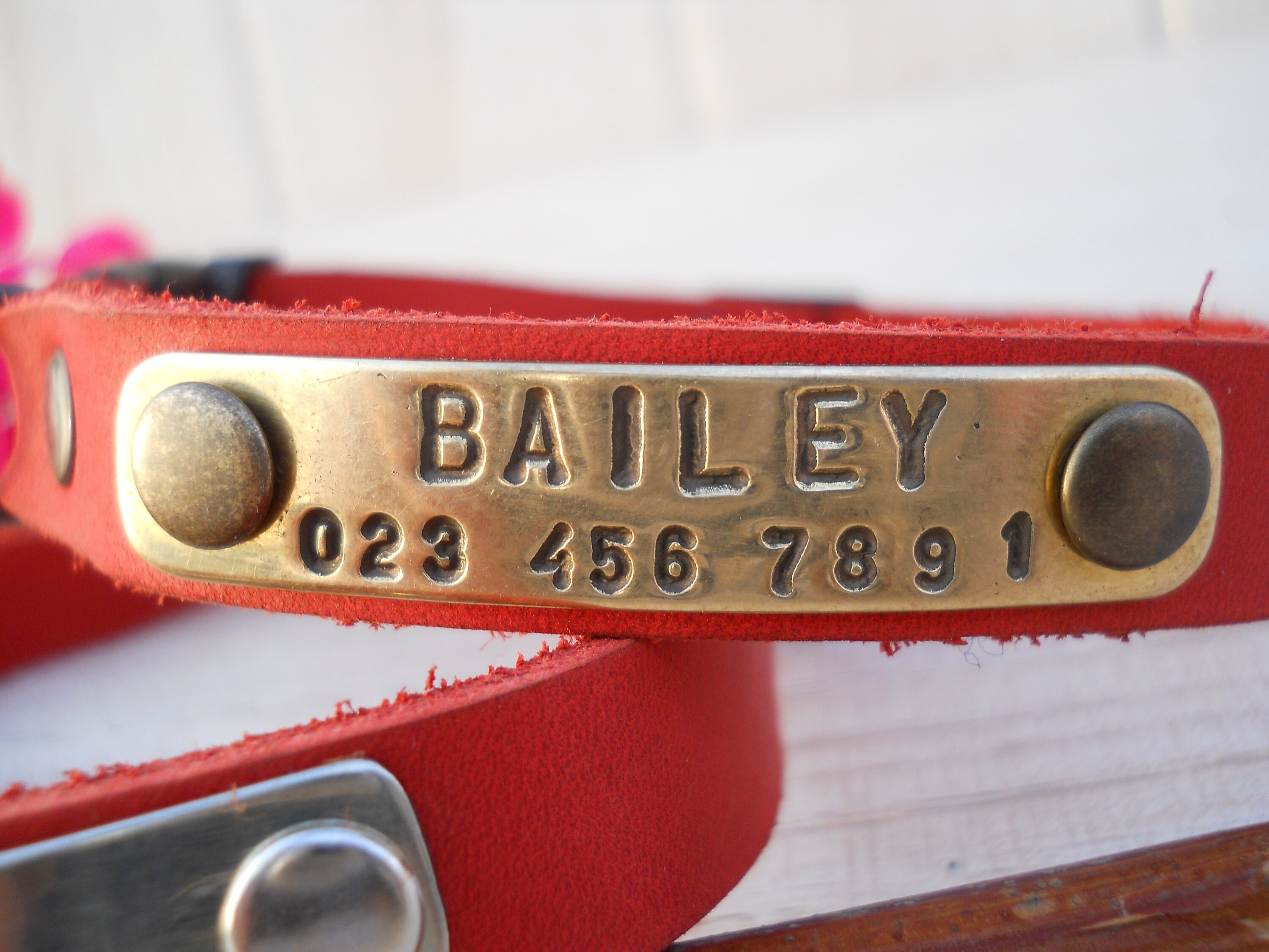 Leather Cat Collar Personalized Cat Collars Cat Collar Etsy