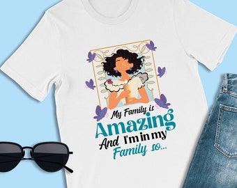 Mirabel Madrigal Shirt, My Family is Amazing, Encanto Casa Madrigal Tee, Disneyland Outfit, Disney World Vacation Apparel, Gift for Her