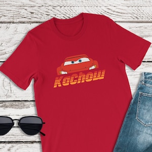 Disney Cars Shirts, KaChow Shirts, Lightning McQueen Shirt, Cars Birthday Shirt, Disneyland Shirts, Disney World Shirts, Family Disney Shirt