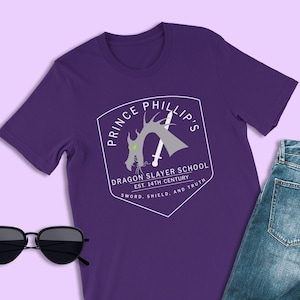 Sleeping Beauty Shirt, Prince Phillip&#39;s Dragon Slayer School, Disney Princess Shirts, Magic Kingdom Shirt, Disney Logo, Disney Family Shirts