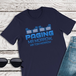 Disney shirts, paging Mr Morrow shirt, shirt Peoplemover, Disney familie shirt, Disneyland shirt, Disney World shirts, Disney vakantie shirts