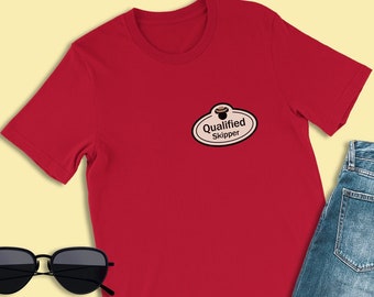 Camiseta Jungle Cruise, Camiseta Qualified Skipper, Adventureland, Camiseta Magic Kingdom, Camiseta Disneyland, Camiseta Disney World, Camiseta Mickey Mouse
