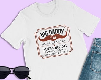 The Princess and the Frog Shirt, Big Daddy Club, Eli La Bouff Shirt, Disney Occupation Logo Tee, Disney World Family Shirts